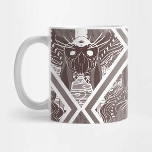 Moon Bunny Seamless Surface Pattern Mug